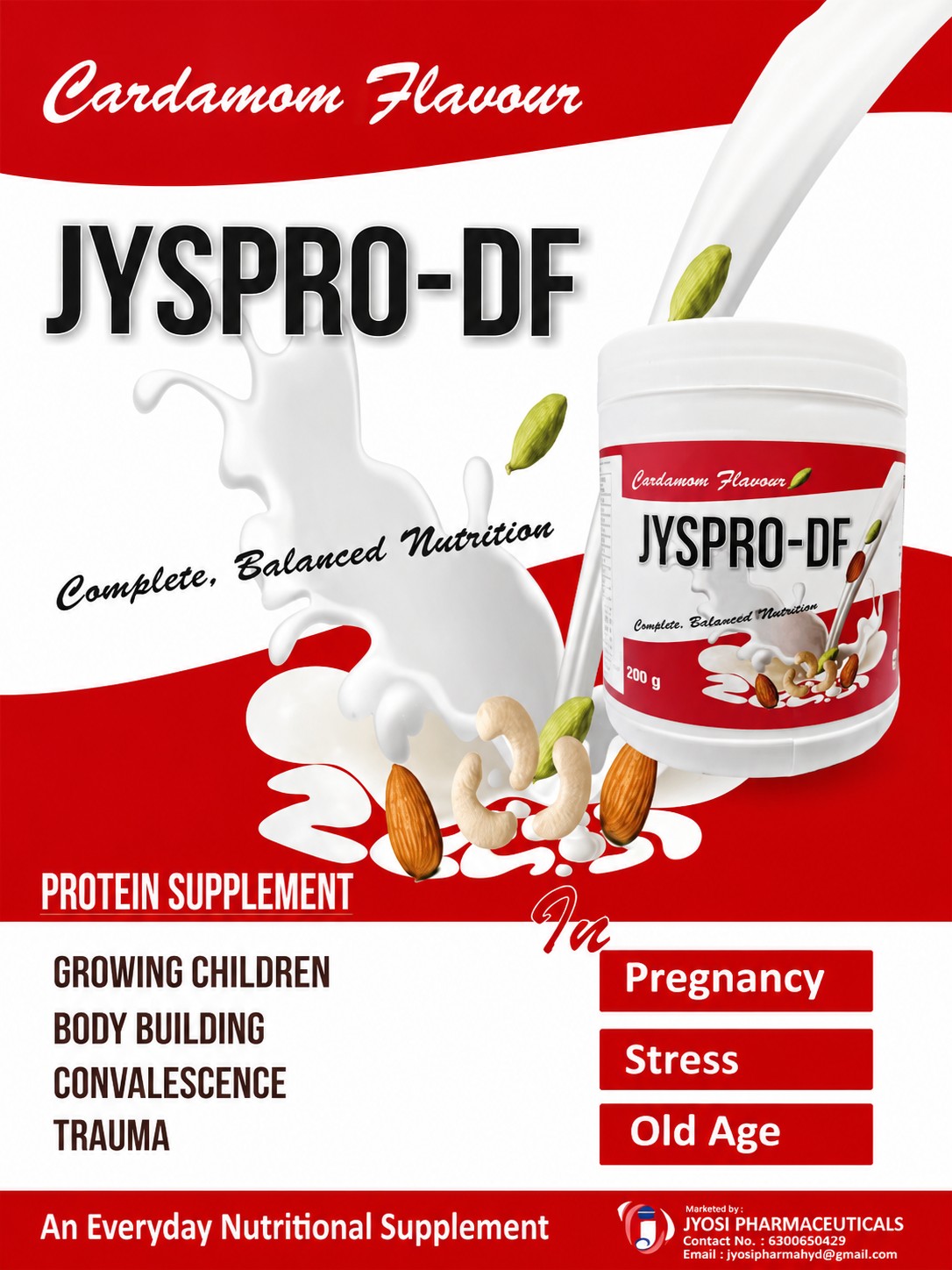JYSPRO-DF Protein Supplement by JYOSI Pharmaceuticals